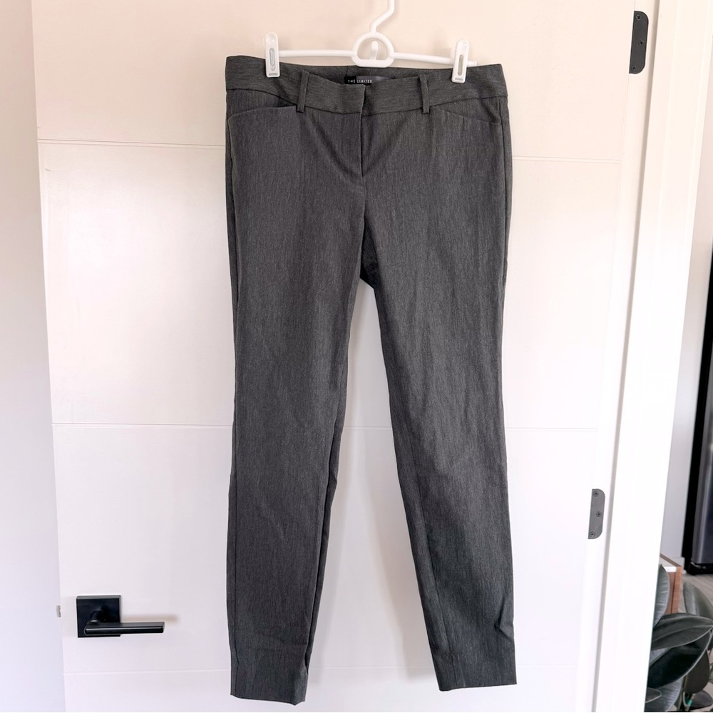 The Limited gray ideal stretch trousers